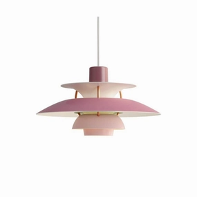 PH 5 Mini - Pendel - Rosa flush mount chandelier