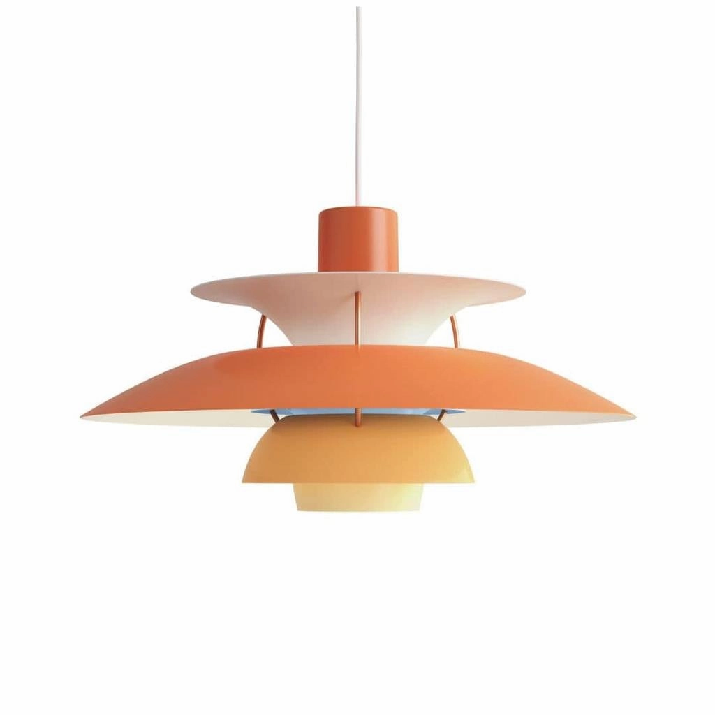 PH 5 -Pendel - Orange decorative wall light fixture