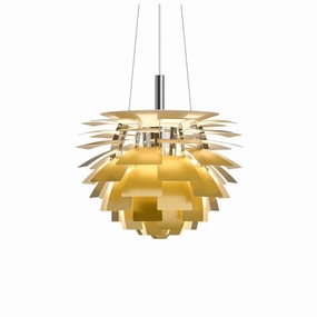 PH Artichoke 480 - Pendel - Brstet Messing flush mount chandelier