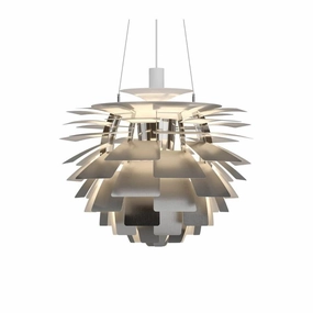 PH Artichoke 600 - Pendel - Rustfrit Stl flush mount chandelier