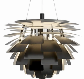 PH ARTICHOKE 840 SORT flush mount chandelier