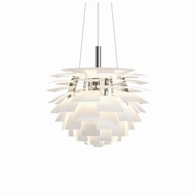 PH Artichoke "Koglen" 480 - Pendel LED (Dim-To-Warm) - Hvid decorative wall light fixture