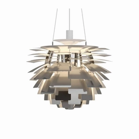 PH Artichoke "Koglen" 600 - Pendel LED 3000K - Rustfri Stl decorative wall light fixture