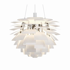 PH Artichoke "Koglen" 720 - Pendel - Hvid decorative wall light fixture