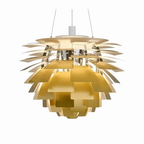 PH Artichoke "Koglen" 720 - Pendel LED 2700K - Messing flush mount chandelier