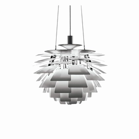 PH Artichoke "Koglen" 720 - Pendel LED 2700K - Rustfri Stl flush mount chandelier
