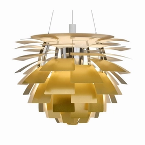 PH Artichoke "Koglen" 840 - Pendel LED 3000K - Messing flush mount chandelier