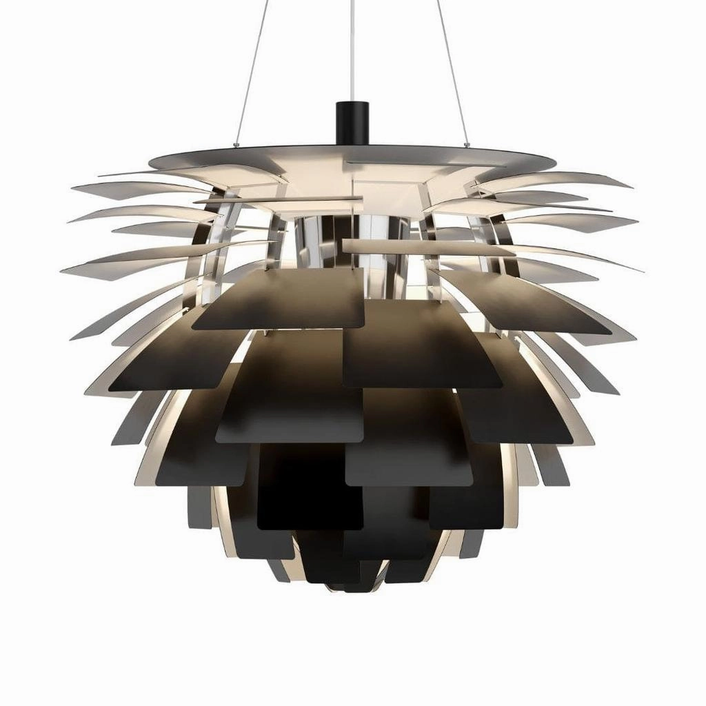 PH Artichoke "Koglen" 840 - Pendel LED 3000K - Sort flush mount chandelier