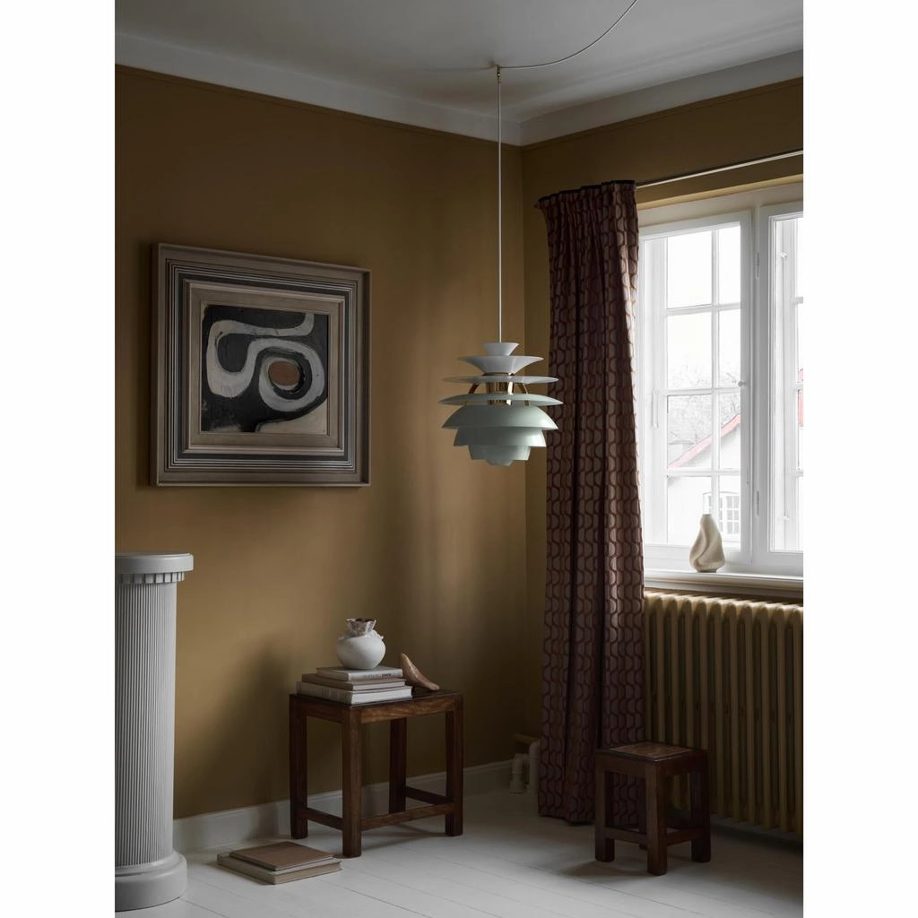 PH SNOWBALL -  PENDEL -STVET GRN/MESSING METALLISERET