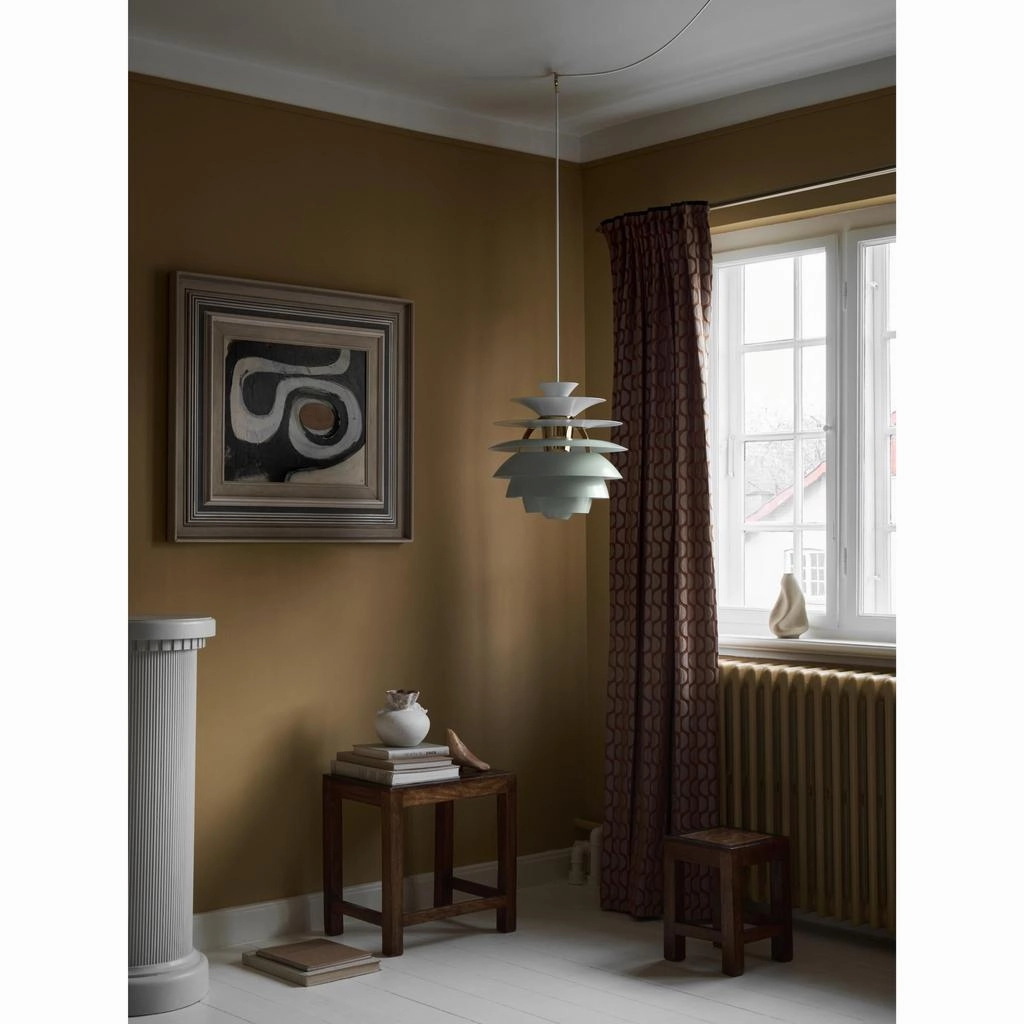 PH SNOWBALL -  PENDEL -STVET GRN/MESSING METALLISERET