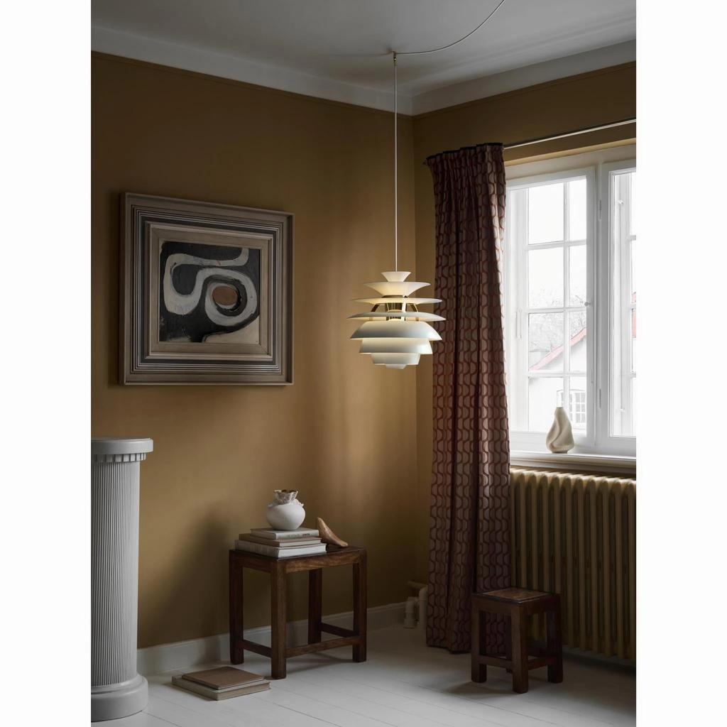 PH SNOWBALL -  PENDEL -STVET GRN/MESSING METALLISERET