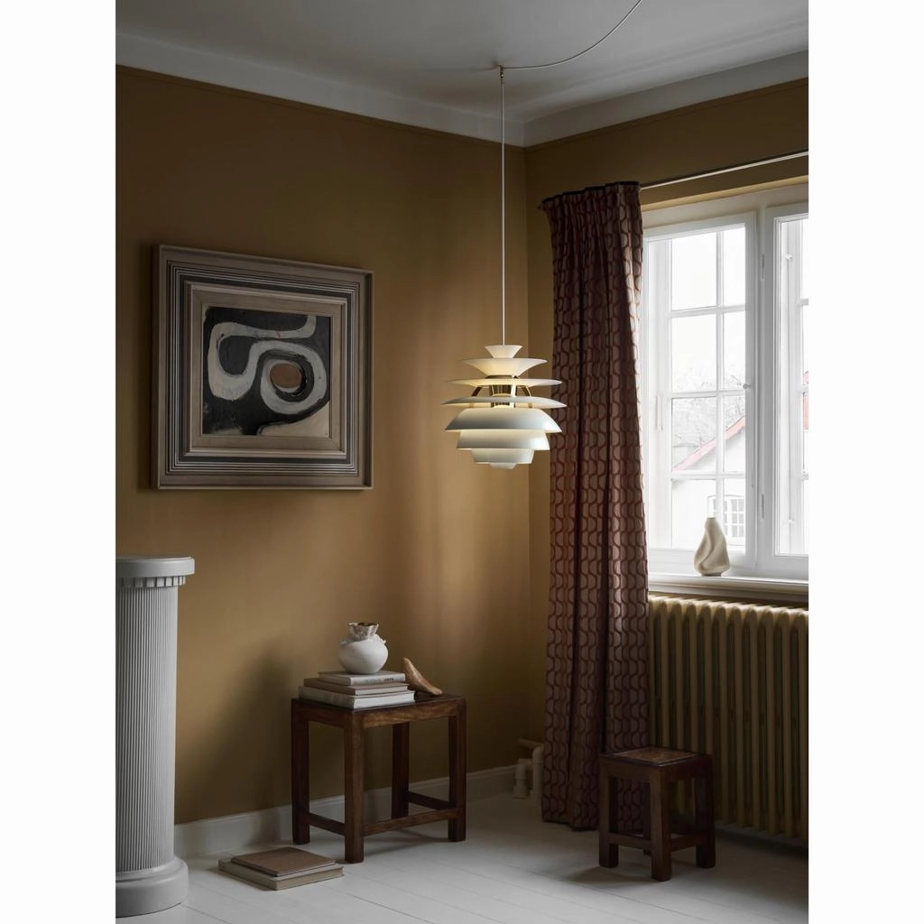 PH SNOWBALL -  PENDEL -STVET GRN/MESSING METALLISERET