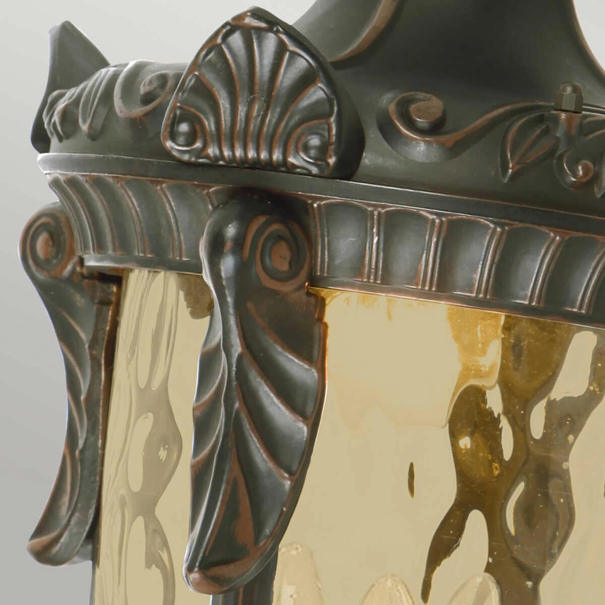 Philadelphia Bronze Large Outdoor Downlighter Wall Light