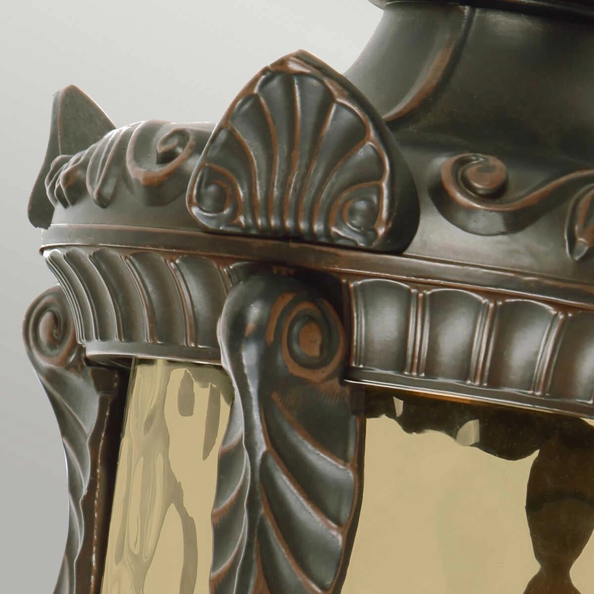 Philadelphia Old Bronze Large Outdoor Uplighter Wall Light