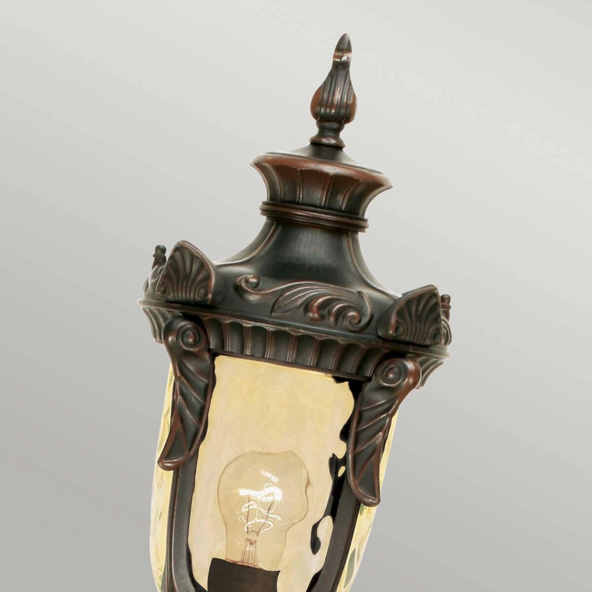 Philadelphia Old Bronze Medium Outdoor Bollard Light