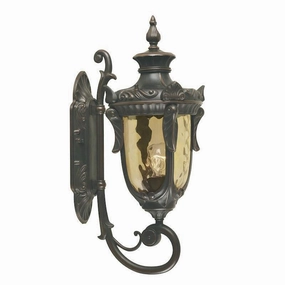 Philadelphia Old Bronze Medium Outdoor Uplighter Wall Light outdoor wall lamp