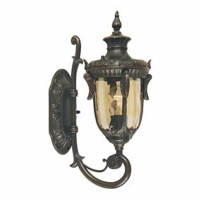 Philadelphia Old Bronze Small Outdoor Uplighter Wall Light indoor ambient light