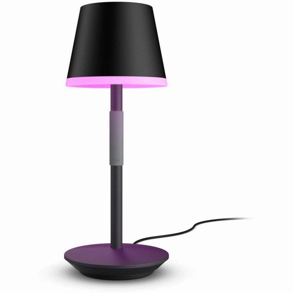 PHILIPS HUE PORTABLE SORT BORDLAMPE 929003128501