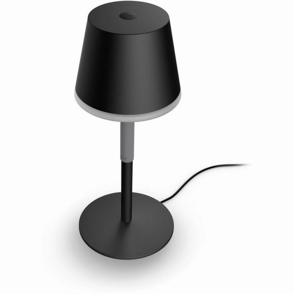 PHILIPS HUE PORTABLE SORT BORDLAMPE 929003128501 ambient lighting fixture