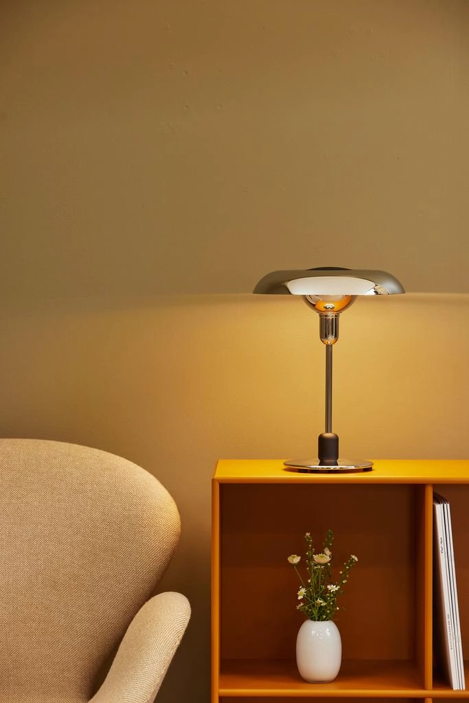 Piet Hein RA250 Bordlampe  120 rs Jubilumsudgave (Krom/Krom) - Piet Hein