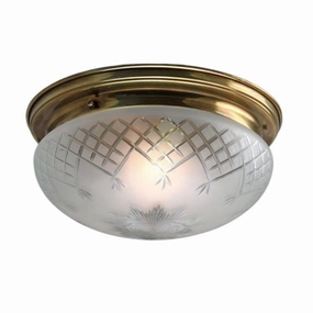 Pinestar Art Deco Ceiling Flush Light PINE24 simple ceiling design light