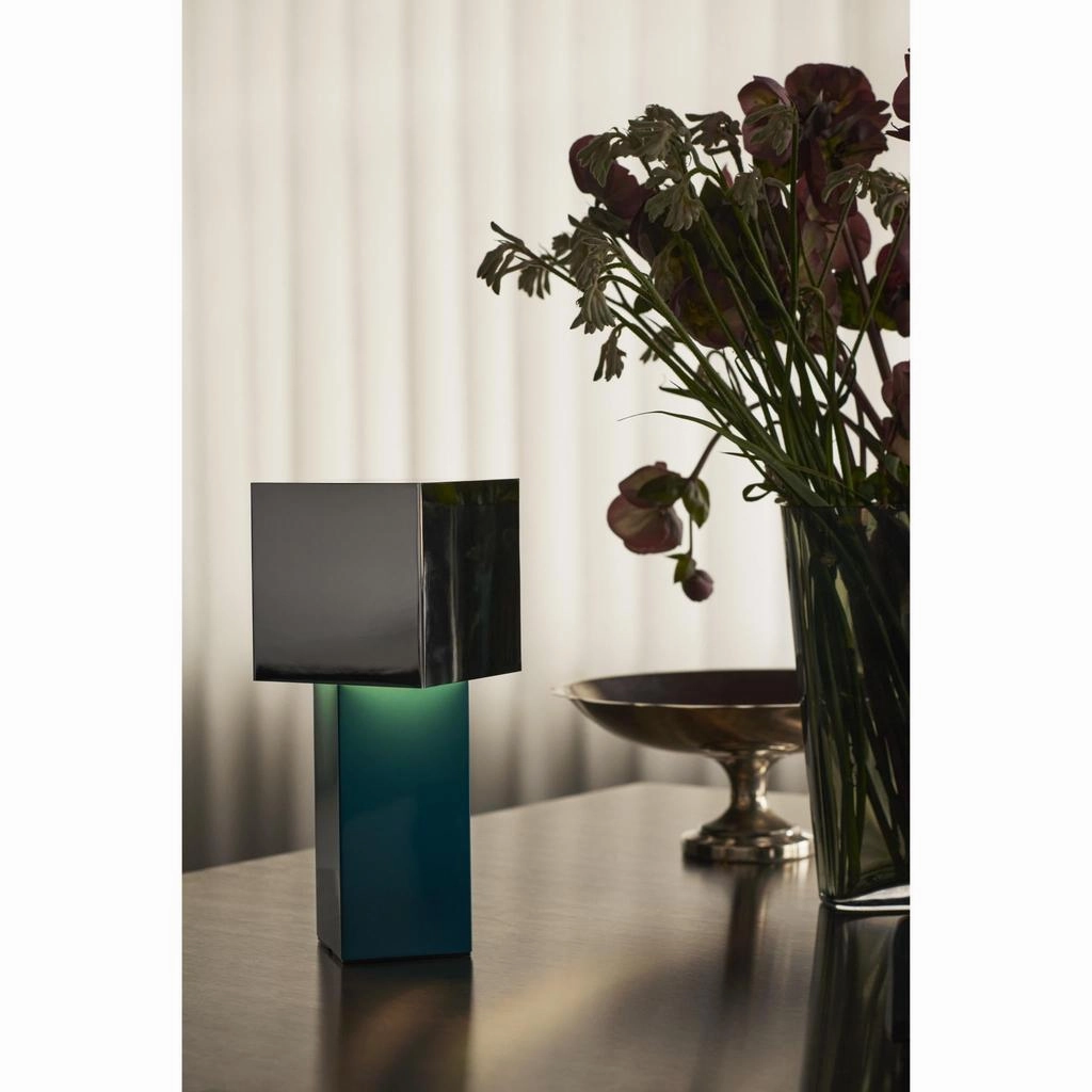 PIVOT PORTABLE ATD7 BLUE SILVER BORDLAMPE - &TRADITION