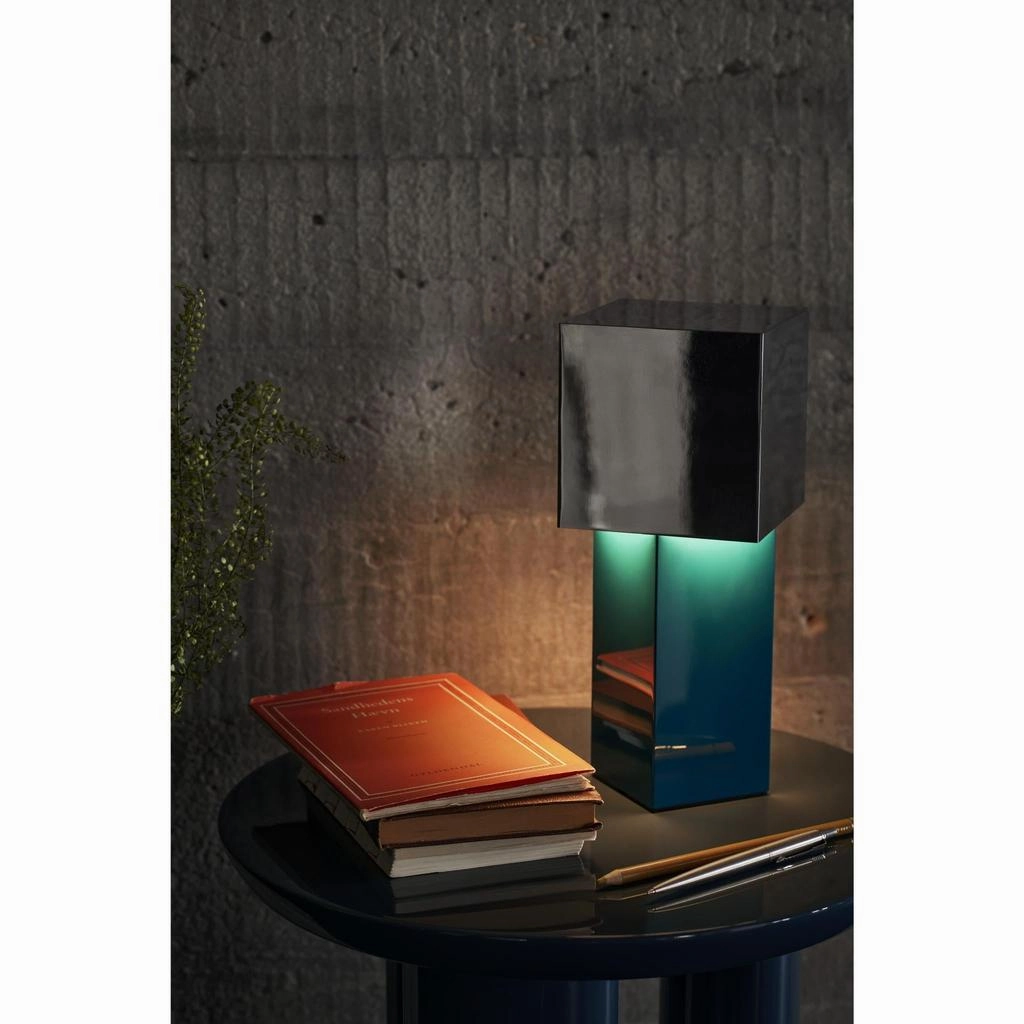 PIVOT PORTABLE ATD7 BLUE SILVER BORDLAMPE - &TRADITION