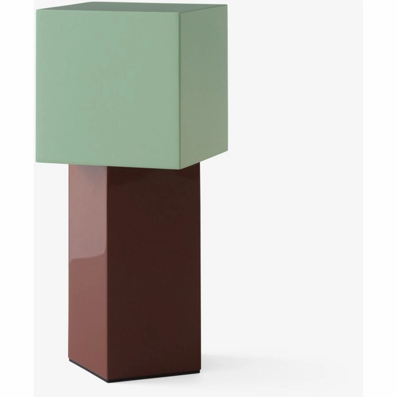 PIVOT PORTABLE ATD7 RUSTY MINT BORDLAMPE - &TRADITION ambient lighting fixture