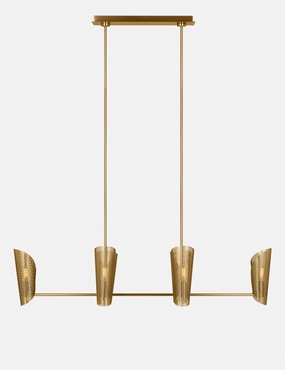 Plivot Linear Chandelier by Christiane Lemieux vintage desk lamp