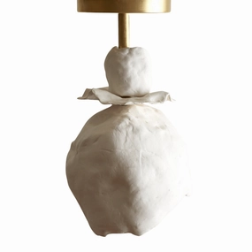 Pompon Flushmount rechargeable bedside light
