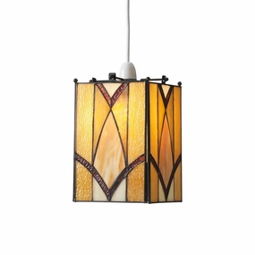 Portia Tiffany Easy Fit Pendant simple ceiling design light