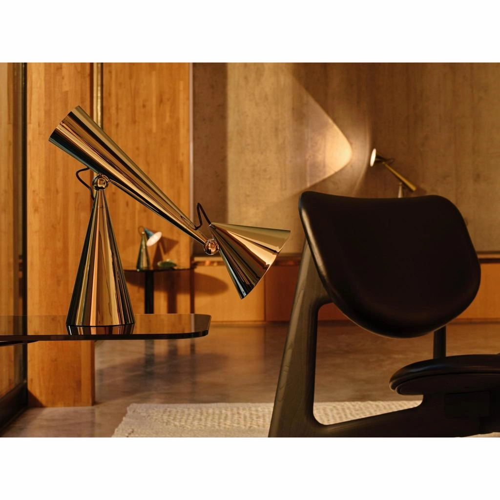 POSE BORDLAMPE LED GULD