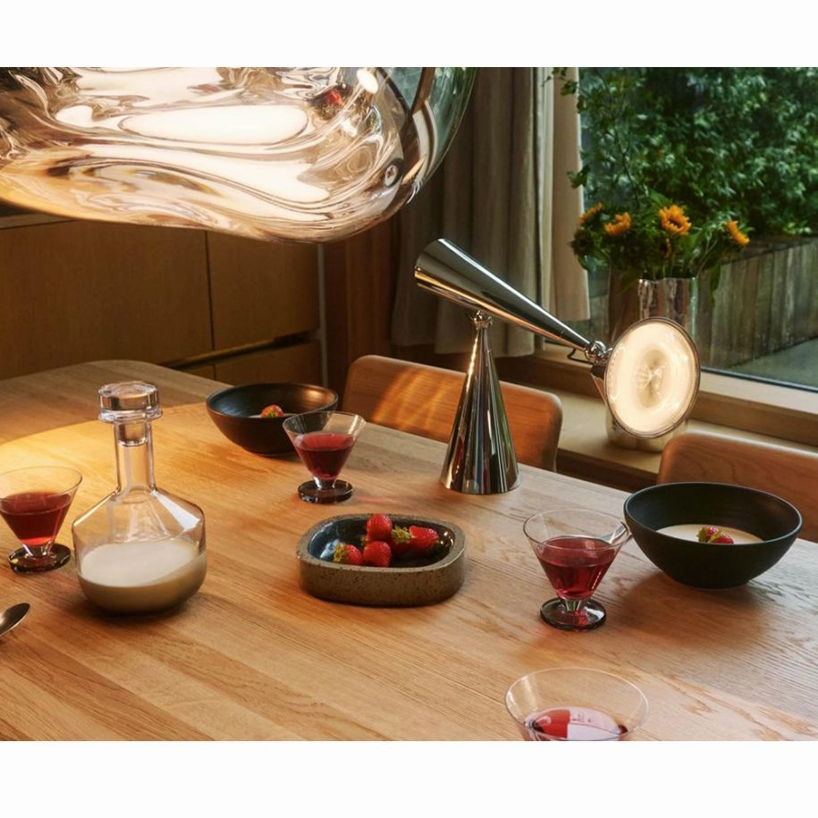 POSE BORDLAMPE LED SILVER
