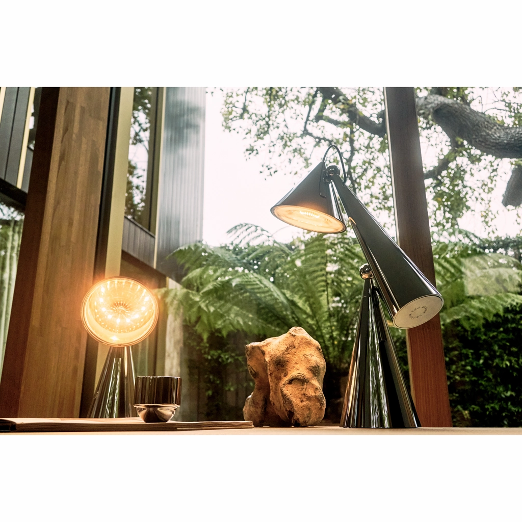 POSE BORDLAMPE LED SILVER