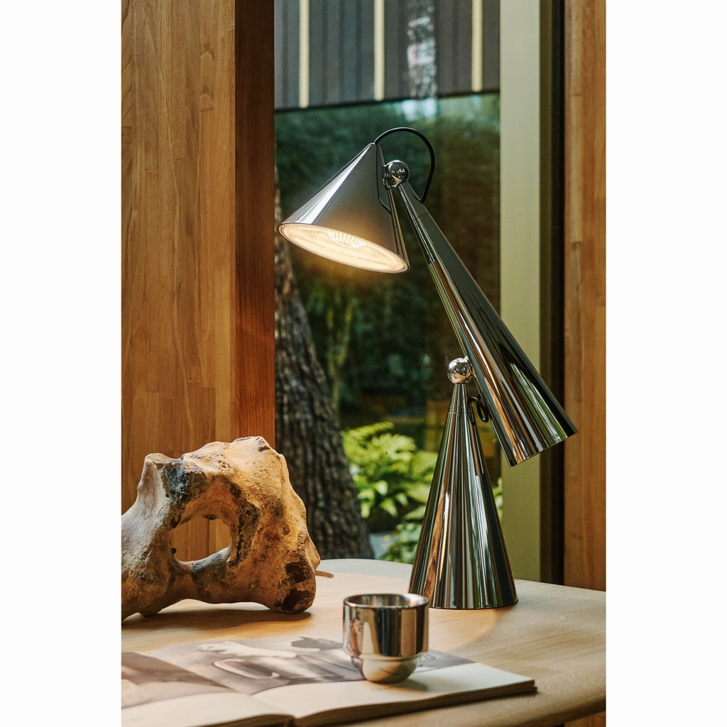 POSE BORDLAMPE LED SILVER