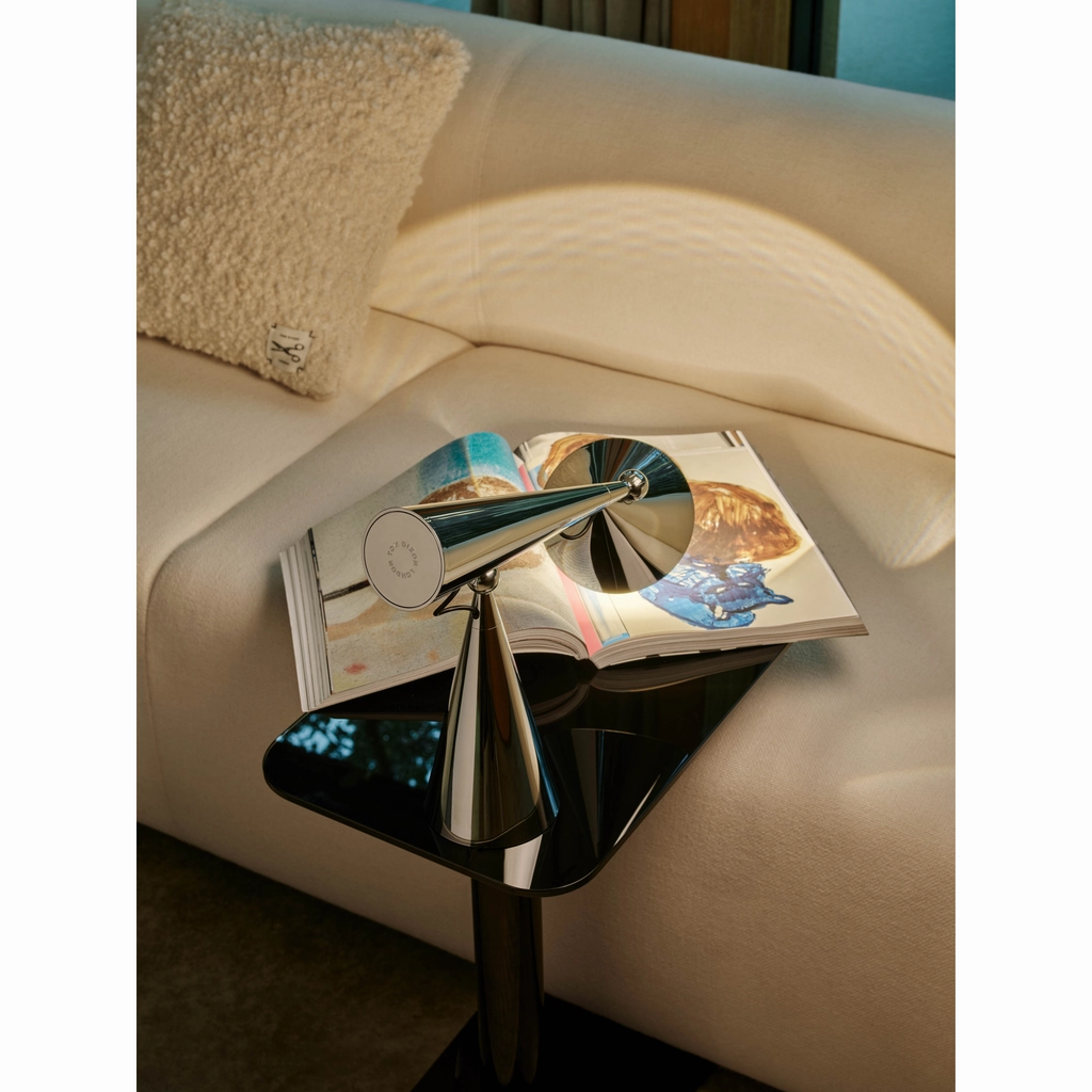 POSE BORDLAMPE LED SILVER