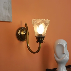 Prefect White And Gold Iron Wall Light vintage desk lamp