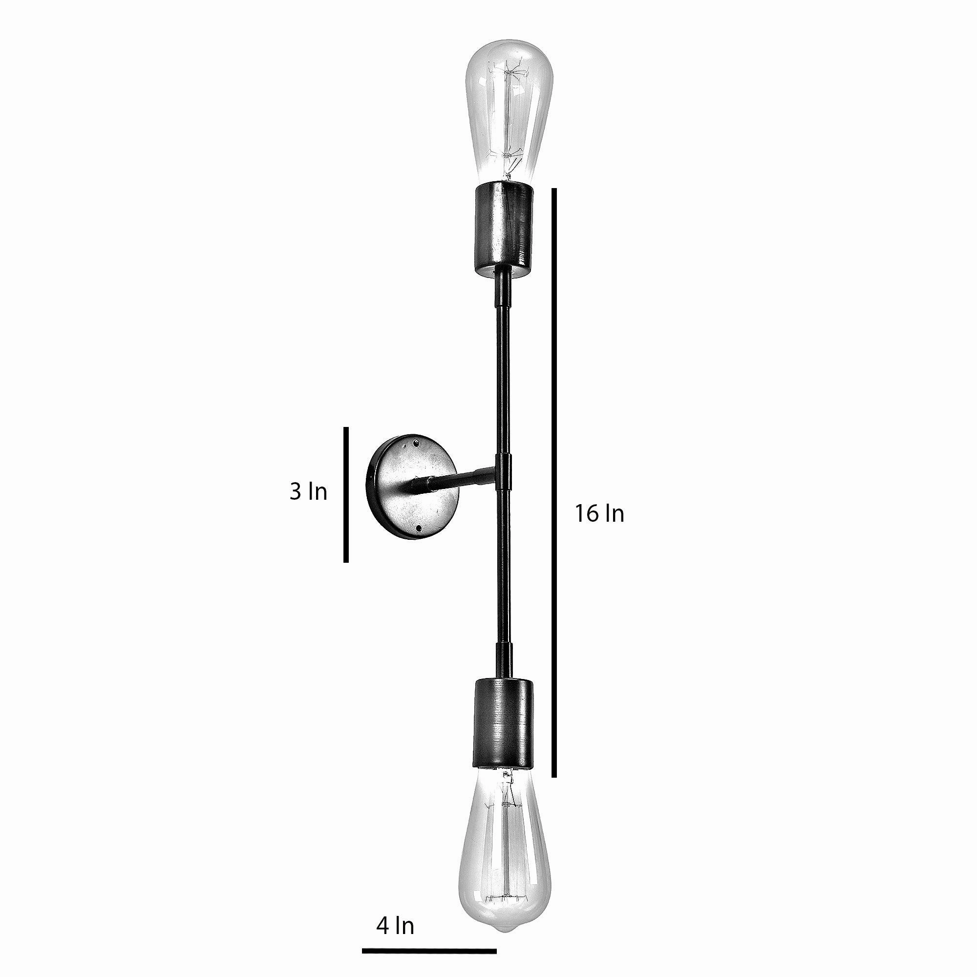 Premium Black Metal Wall Light by SS Lightings