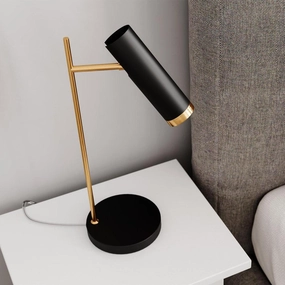 PULS BORDLAMPE MAT SORT GU10 - By Rydens ambient lighting fixture