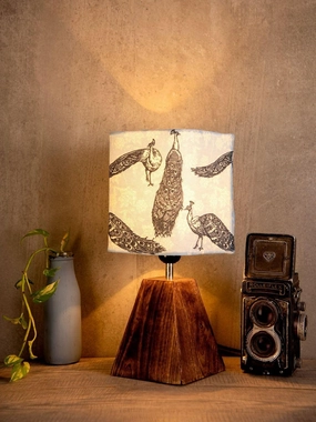 Pyramid Peacock Print Lamp Louis Poulsen chandelier