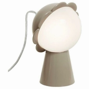 Qeeboo Daisy Table Lamp By Nika Zupanc, Grey designer outdoor lamp