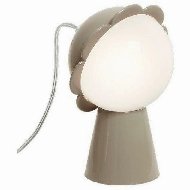Qeeboo Daisy Table Lamp By Nika Zupanc, Grey designer outdoor lamp