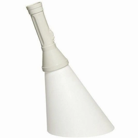 Qeeboo Flash Rechargeable Led Table Lamp H 48 Cm, Ivory designer outdoor lamp