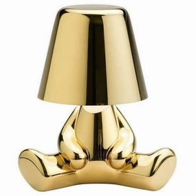 Qeeboo Golden Brothers Table Lamp By Stefano Giovannoni, Joe designer outdoor lamp
