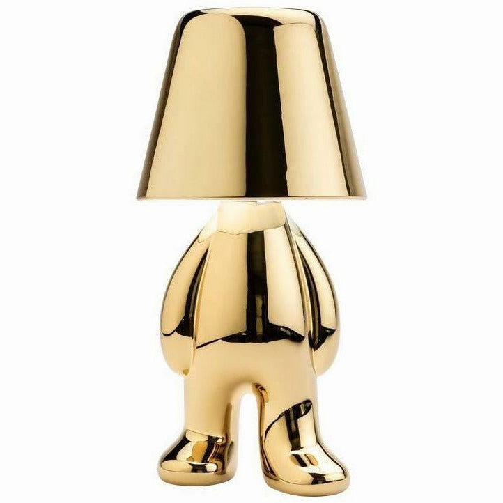 Qeeboo Golden Brothers Table Lamp By Stefano Giovannoni, Tom designer outdoor lamp