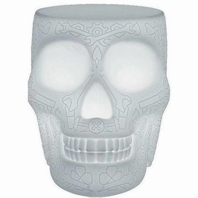 Qeeboo Mexico Stool & Sidetable Floor Lamp garden LED light