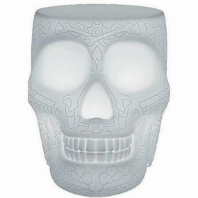 Qeeboo Mexico Stool & Sidetable Floor Lamp designer outdoor lamp