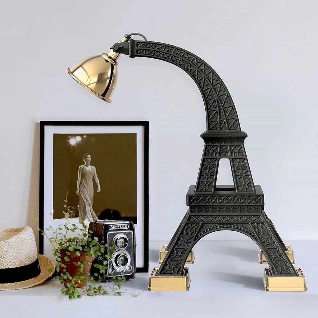 Qeeboo Paris Table Lamps By Studio Job M, Black