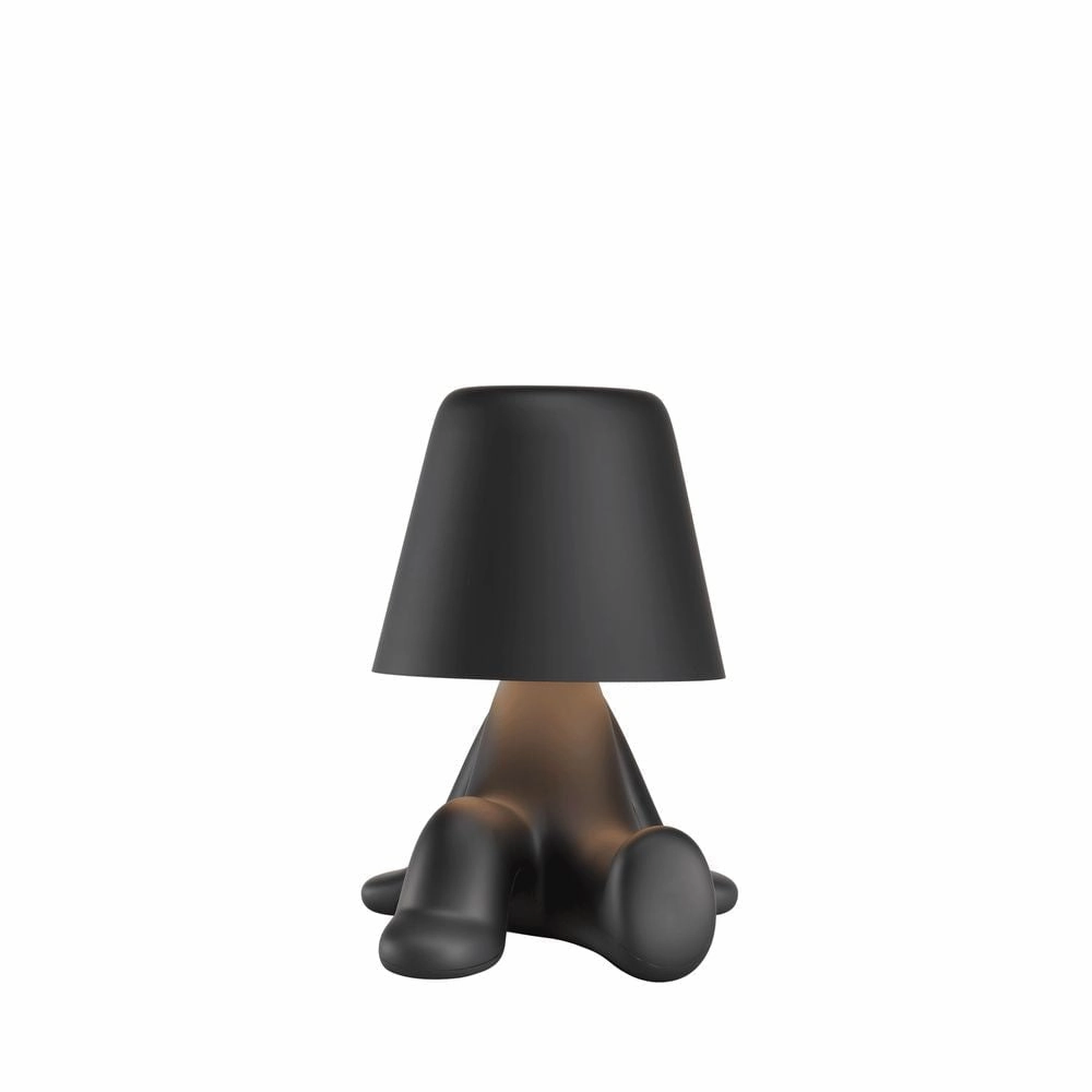 Qeeboo Sweet Brothers Table Lamp Rob, Yellow