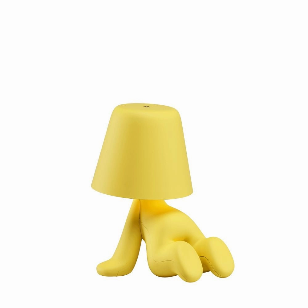 Qeeboo Sweet Brothers Table Lamp Ron, Yellow